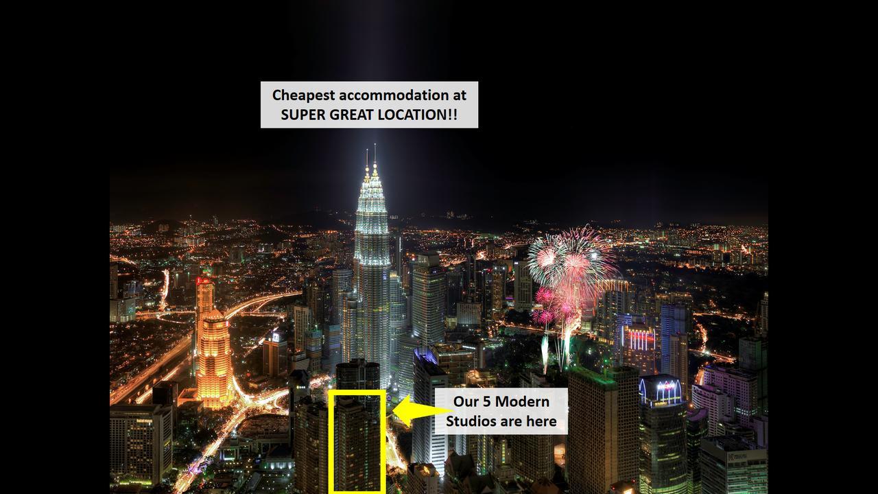 쿠알라룸푸르 파크뷰 Klcc 서비스 스위트 아파트 외부 사진
